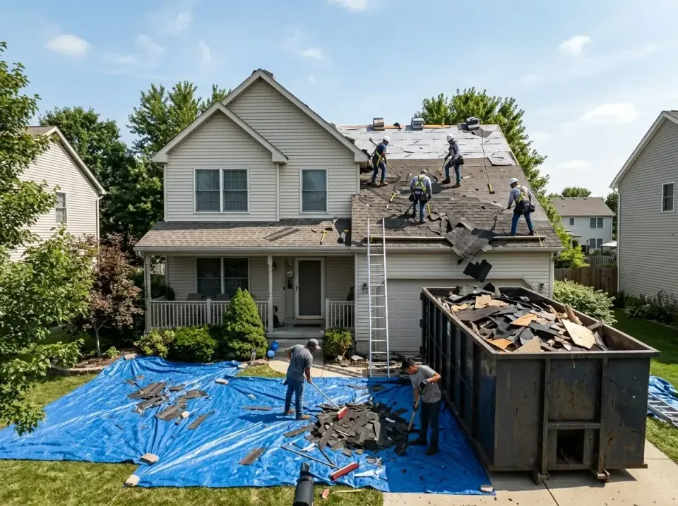 roof-replacement-debris-remova-004 — frequently asked questions, Cheapest Dumpster Rentals in Olney, MD